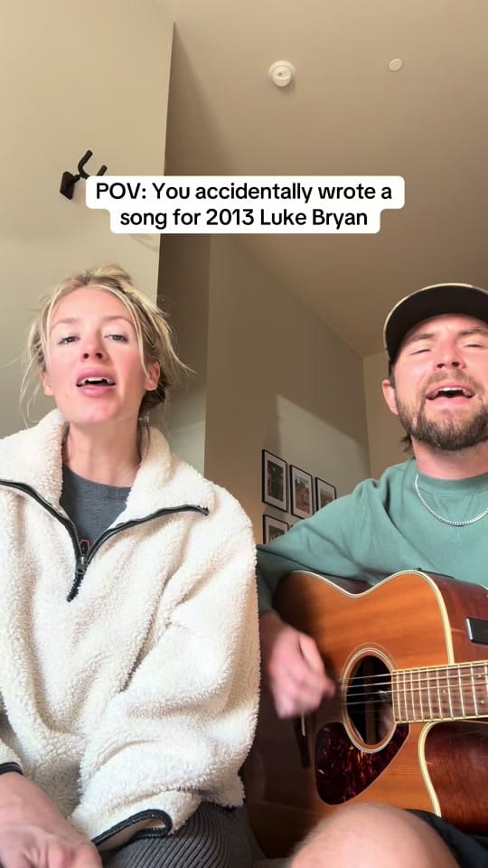 Post 2 by Luke and Kaylee on TikTok (video)
