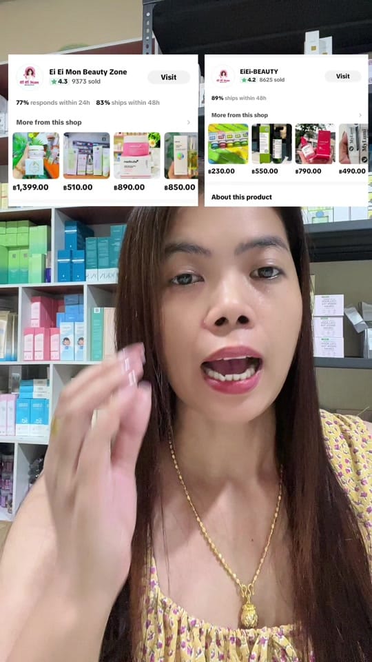 Post 9 by Ei Ei Mon Beauty Zone on TikTok (video)