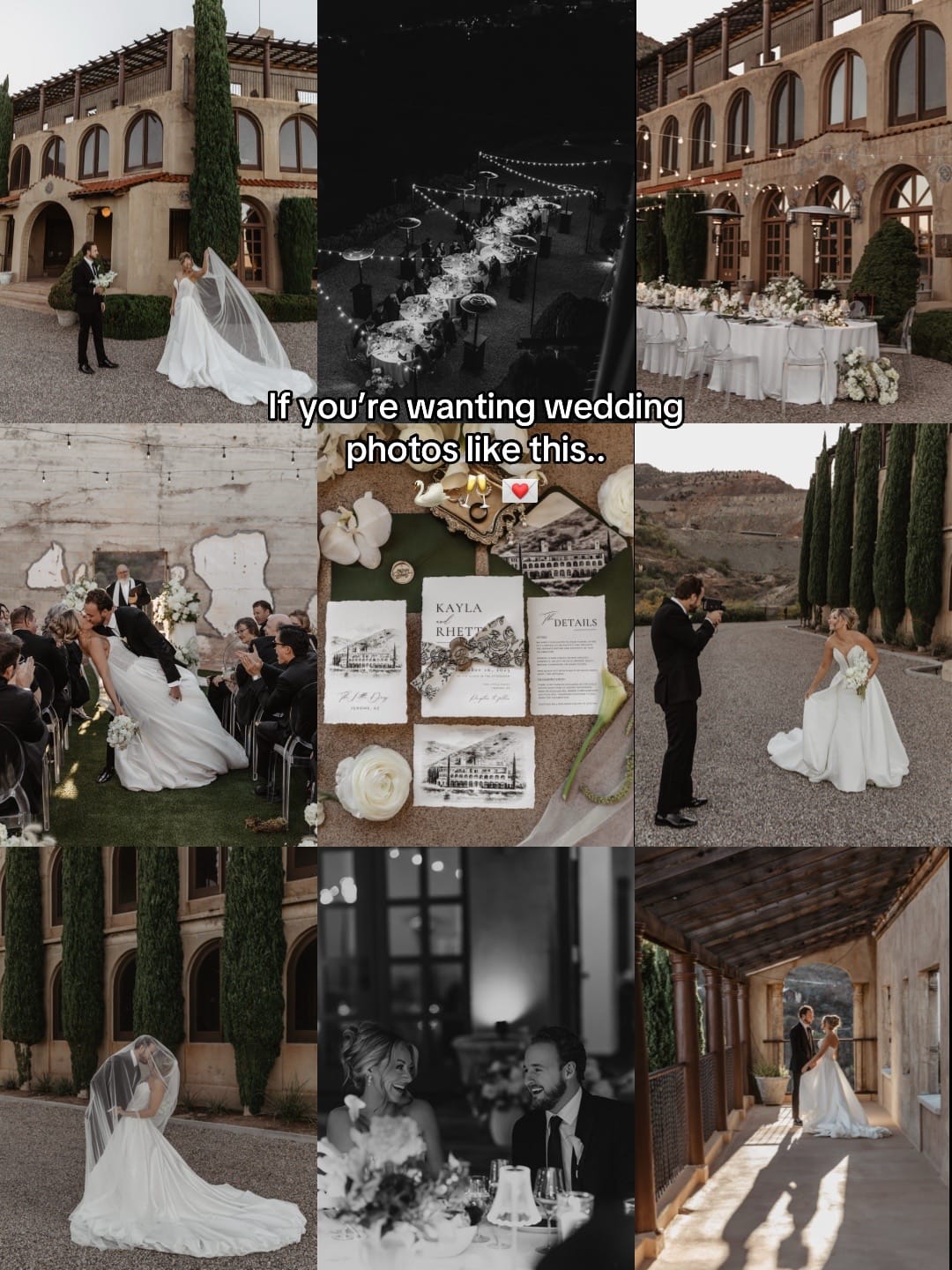 Post 6 by kayleen💌 wedding photographer on TikTok (video)