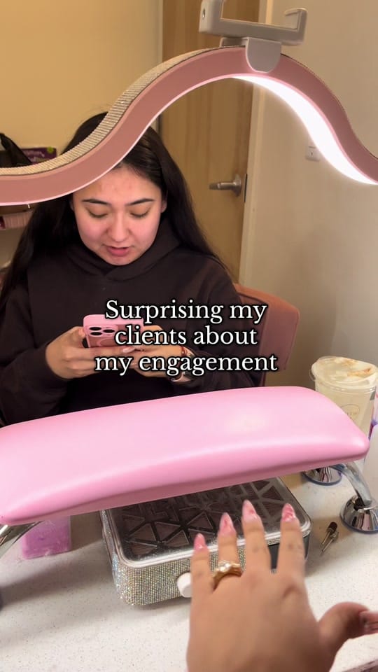 Post 4 by Hazel   |   Nail Tech on TikTok (video)