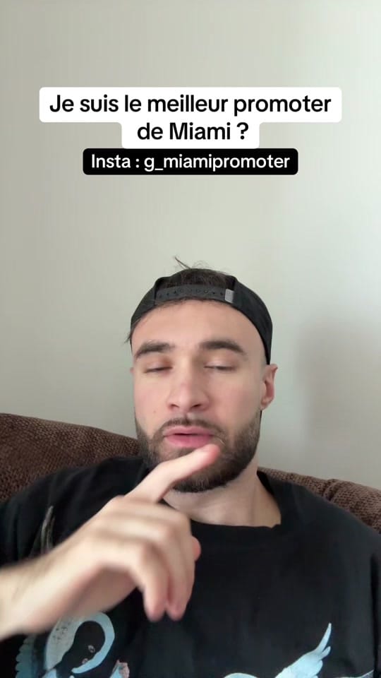 Post 1 by G Miami promoter on TikTok (video)
