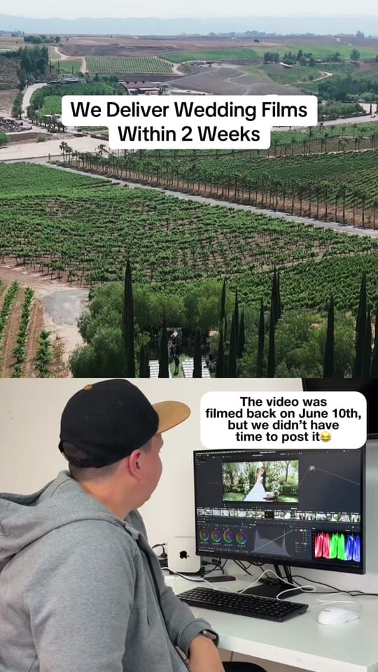Post 6 by Love Is Wedding Video & Photo on TikTok (video)