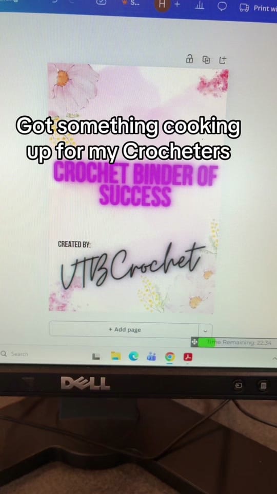 Post 1 by Vibez Tingz Crochet on TikTok (video)