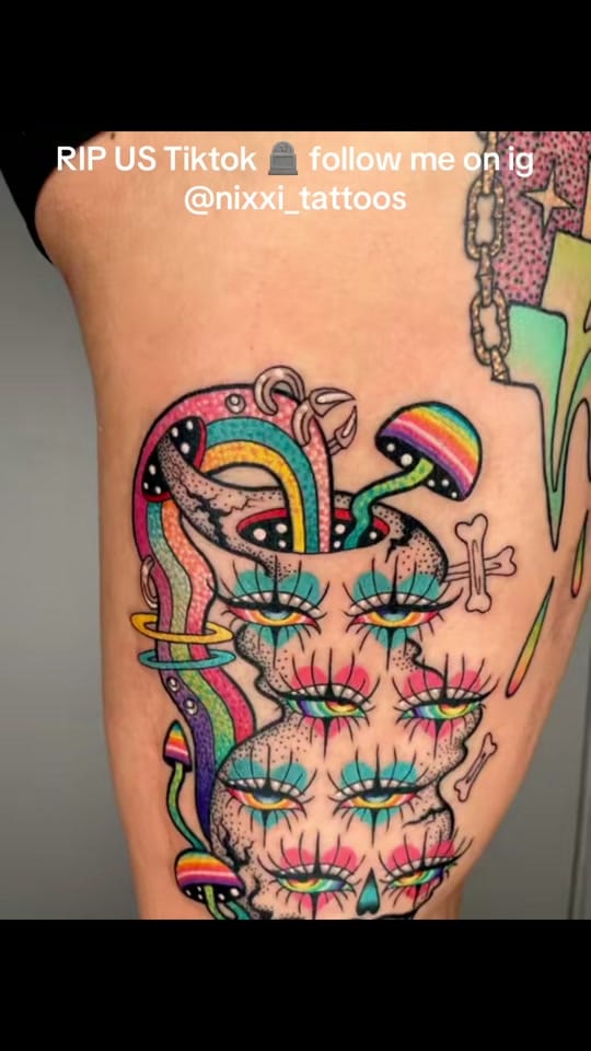 Post 4 by nixxi the best tattoo artist on TikTok (video)
