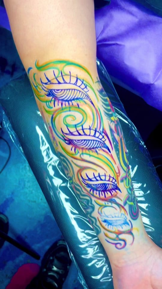 Post 3 by nixxi the best tattoo artist on TikTok (video)