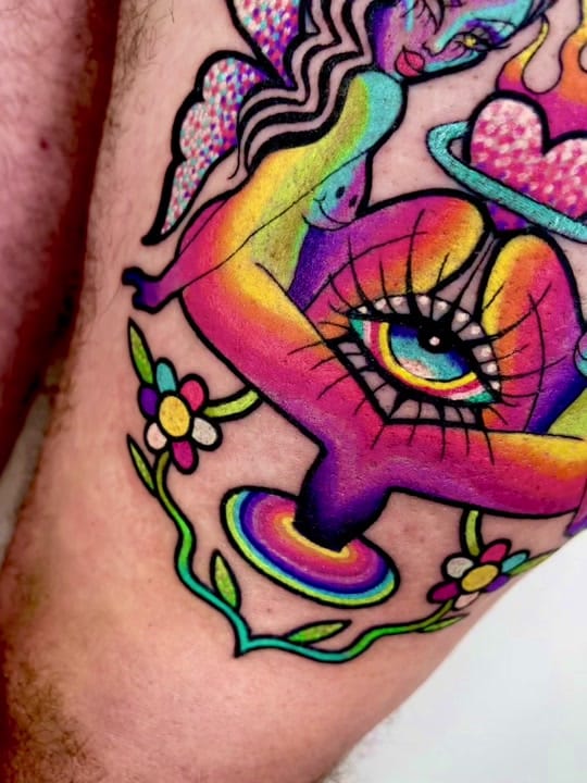 Post 7 by nixxi the best tattoo artist on TikTok (video)