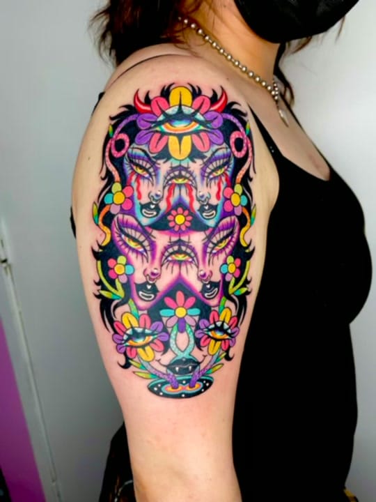 Post 10 by nixxi the best tattoo artist on TikTok (video)
