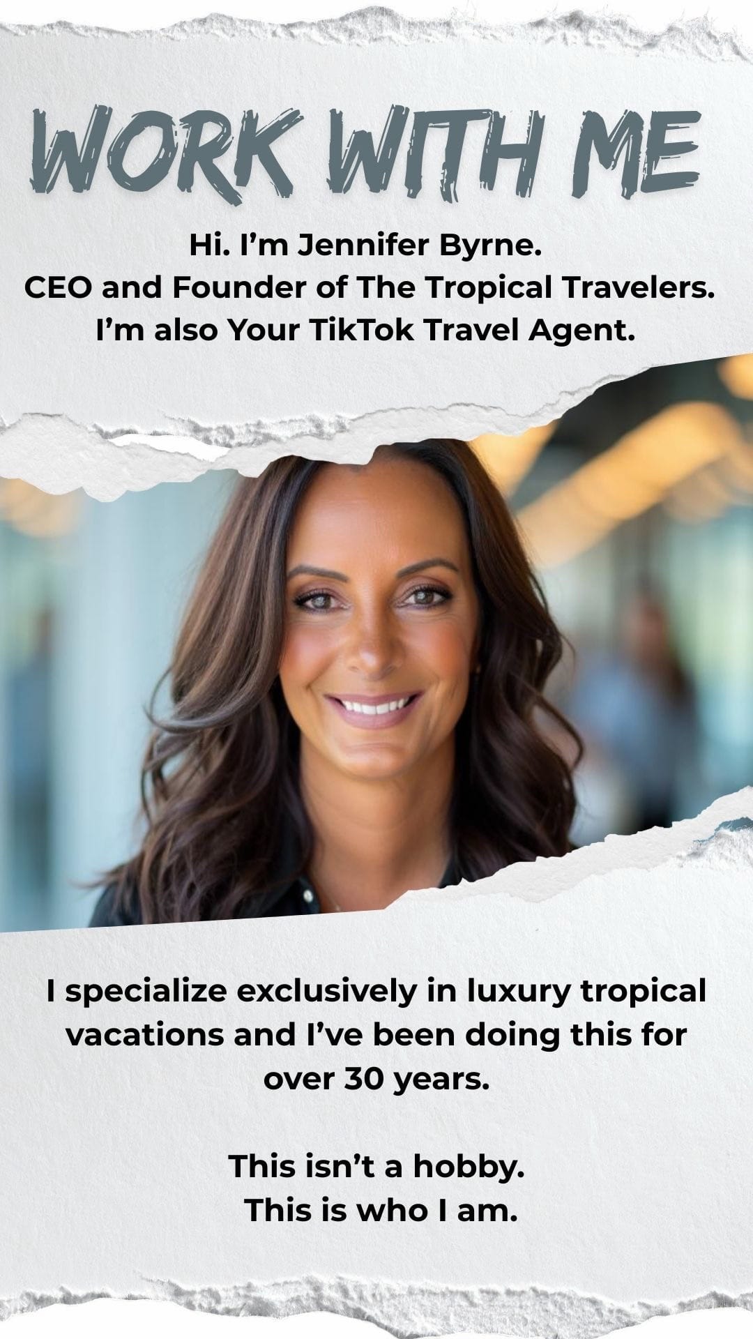 Post 9 by Jennifer Byrne | Travel Agent on TikTok (video)