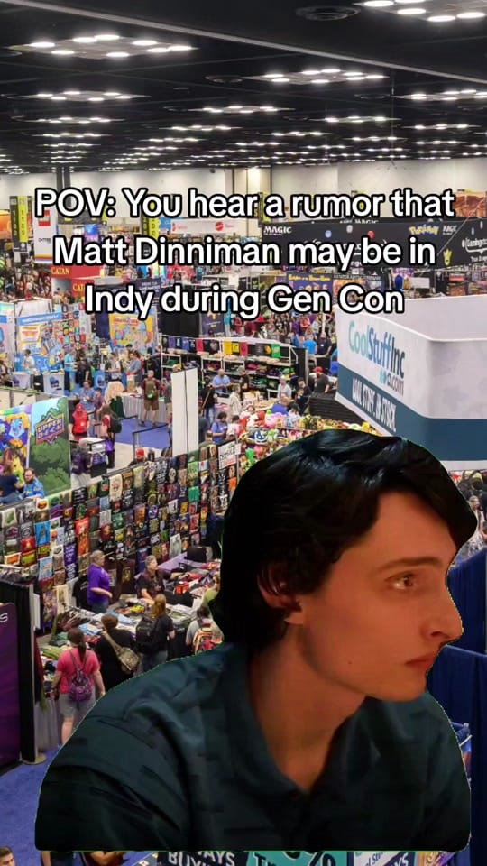 Post 7 by Gen Con on TikTok (video)