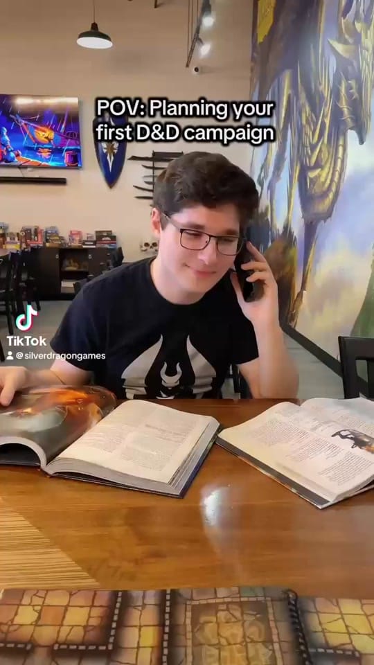 Post 2 by silver dragon games on TikTok (video)