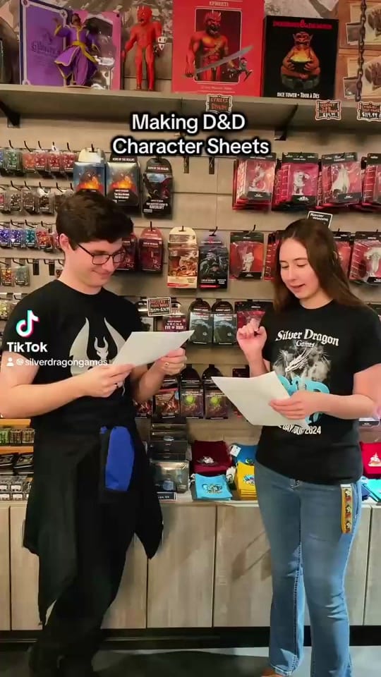 Post 4 by silver dragon games on TikTok (video)