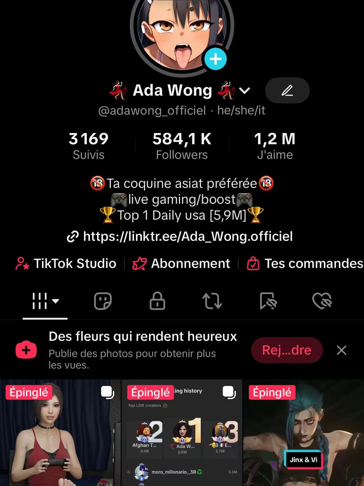 Post 9 by 💃🏻 Ada Wong 💃🏻 on TikTok (video)