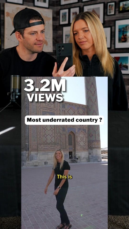 Post 5 by Hudson & Emily 🌍 Travel Vlogs on TikTok (video)