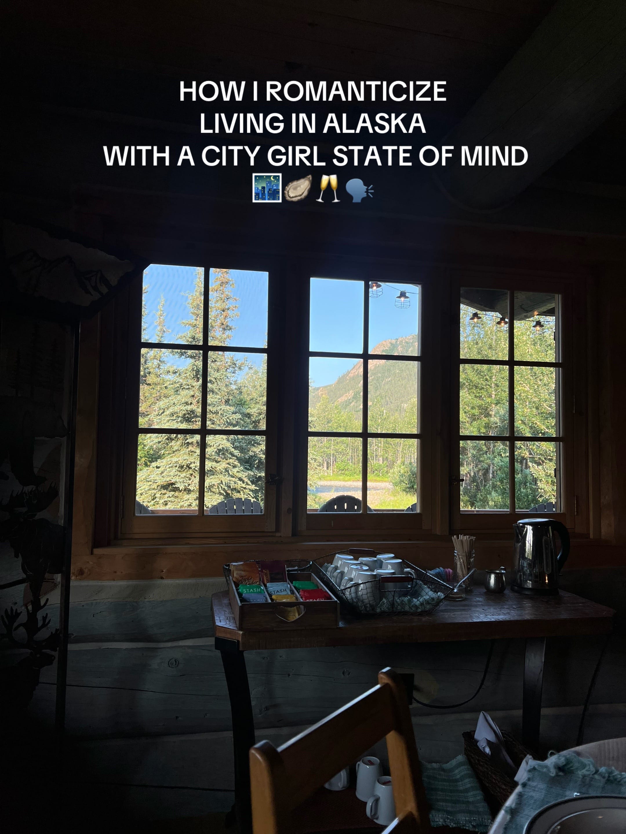 Post 8 by sophie | city girl in alaska on TikTok (video)
