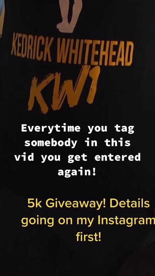 Post 7 by Kedrick Whitehead Jr. on TikTok (video)