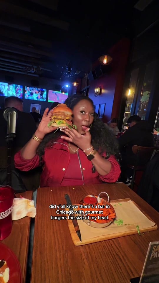 Post 4 by Najahla | Chicago Food & Fun on TikTok (video)