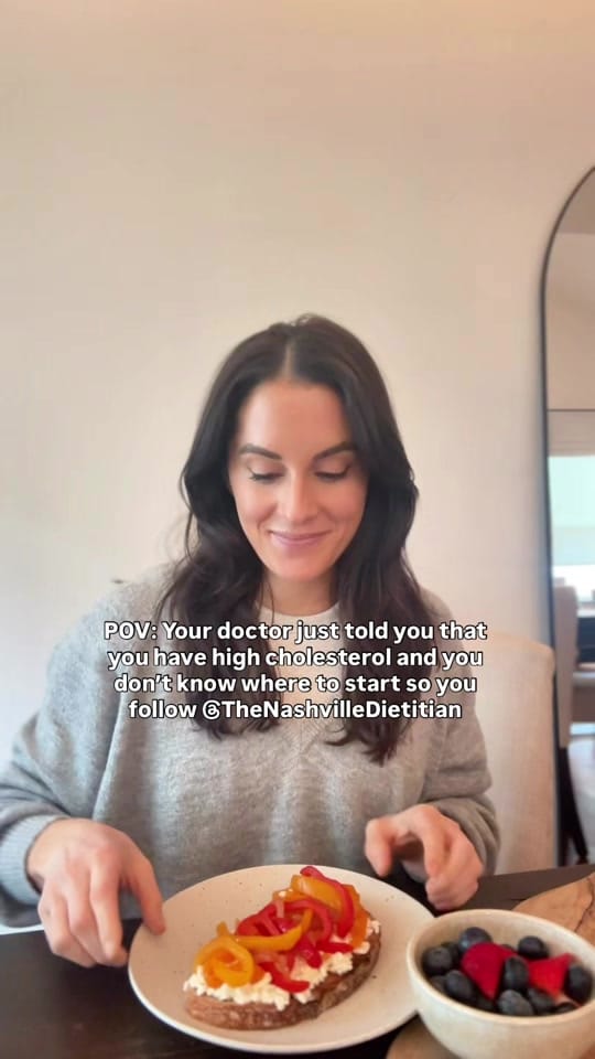 Post 9 by The Nashville Dietitian on TikTok (video)
