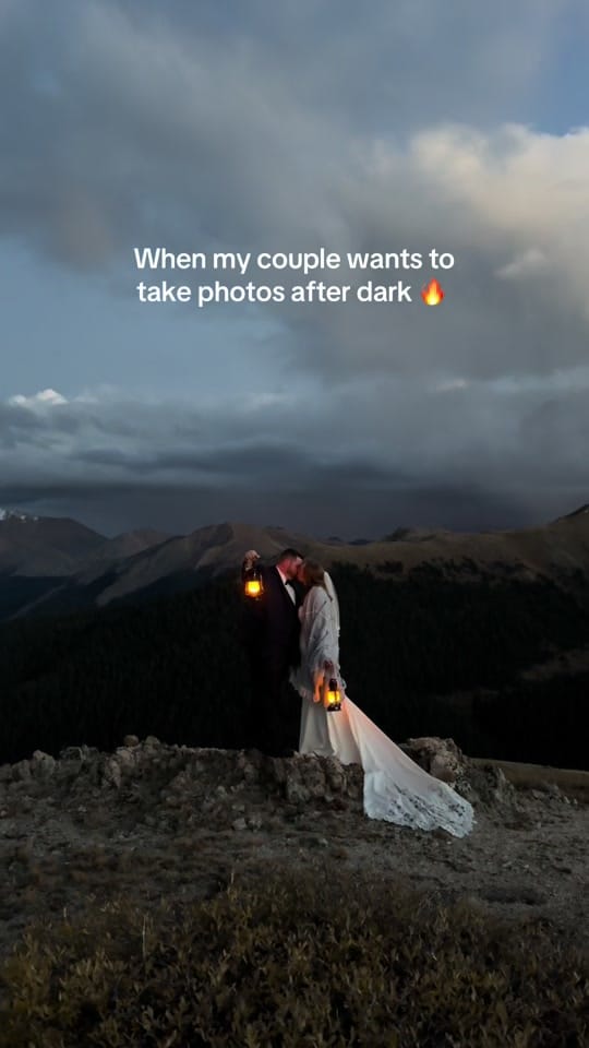 Post 9 by Becca C. | Colorado Elopements on TikTok (video)