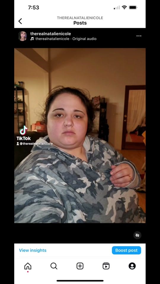 Post 1 by Natalie Nicole on TikTok (video)