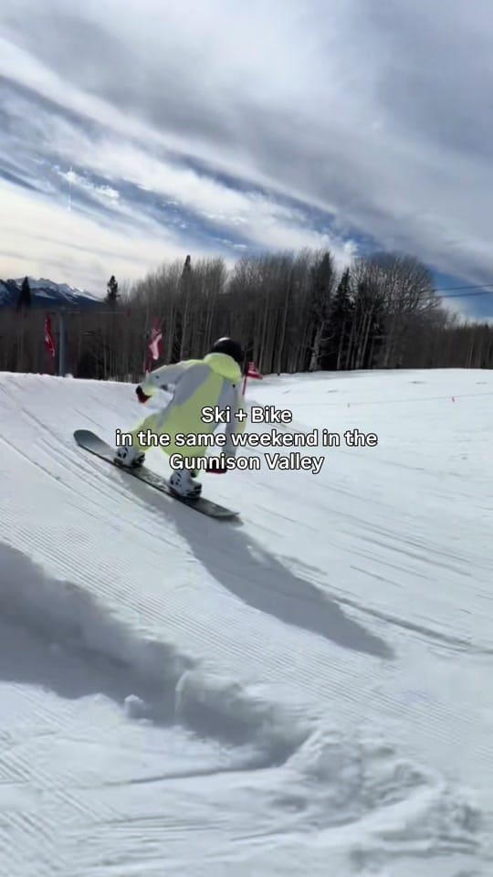 Post 1 by Gunnison Crested Butte on TikTok (video)
