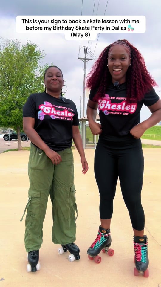Post 9 by Roller Skate with Chesley 🛼 on TikTok (video)