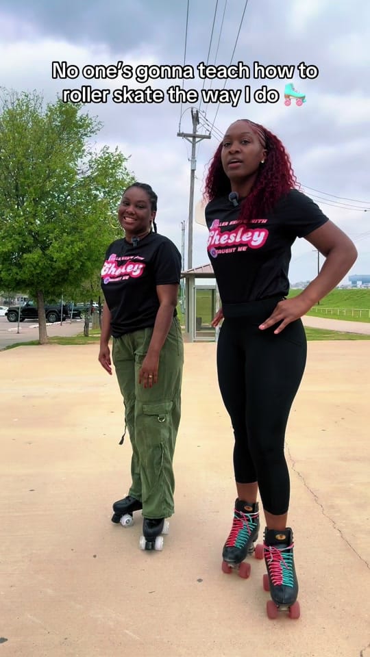 Post 4 by Roller Skate with Chesley 🛼 on TikTok (video)
