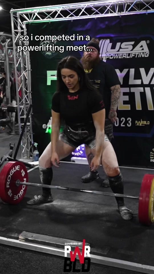 Post 8 by Rachel Basiura | Powerlifter on TikTok (video)