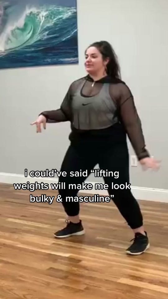 Post 10 by Rachel Basiura | Powerlifter on TikTok (video)