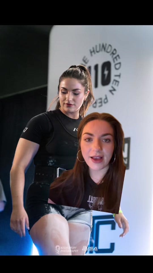 Post 7 by Rachel Basiura | Powerlifter on TikTok (video)