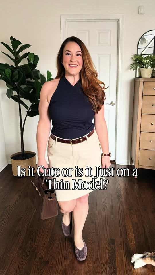 Post 5 by Erin | Mid-Size Style on TikTok (video)