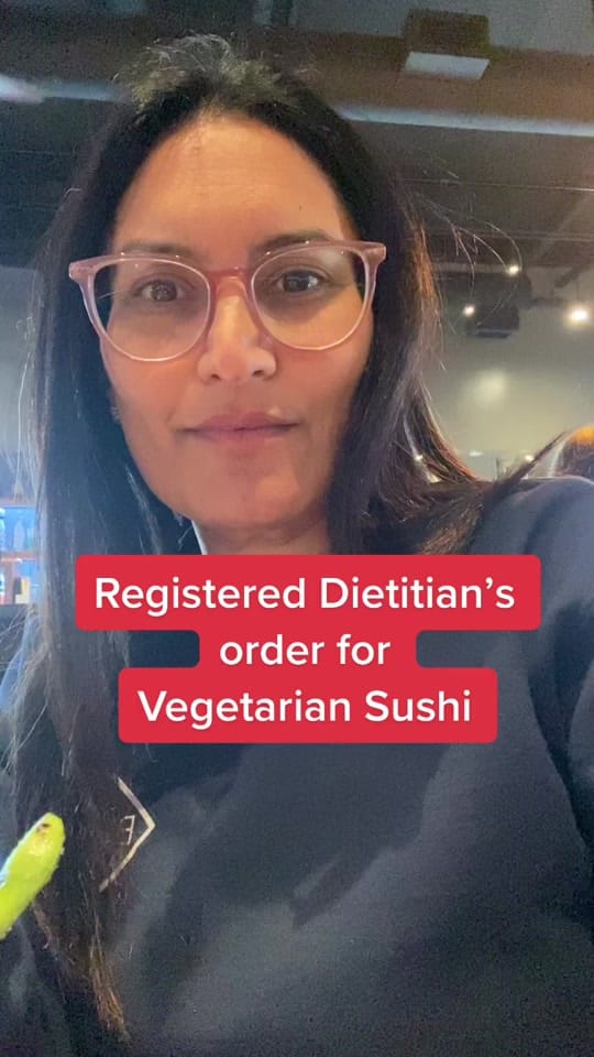Post 8 by Sarika Shah, MS, RD on TikTok (video)