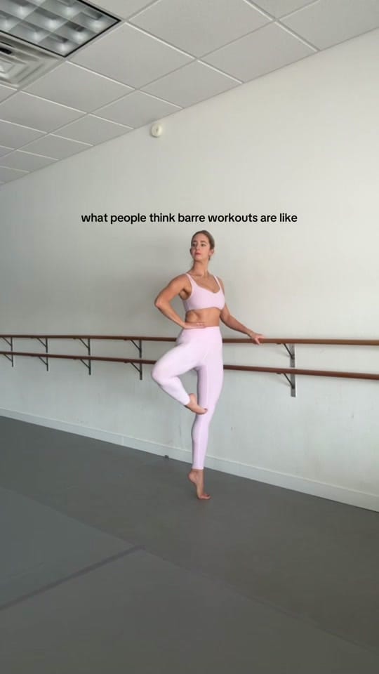 Post 6 by Brit Shimansky | Virtual Barre on TikTok (video)