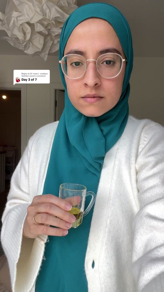 Post 4 by Dr Iman |  modest fashion mom on TikTok (video)