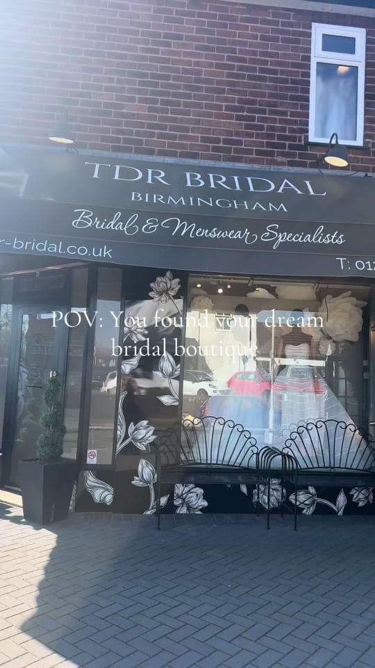 Post 1 by TDR Bridal Birmingham ™ on TikTok (video)