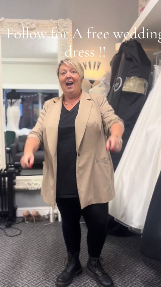 Post 9 by Bespoke wedding boutique on TikTok (video)