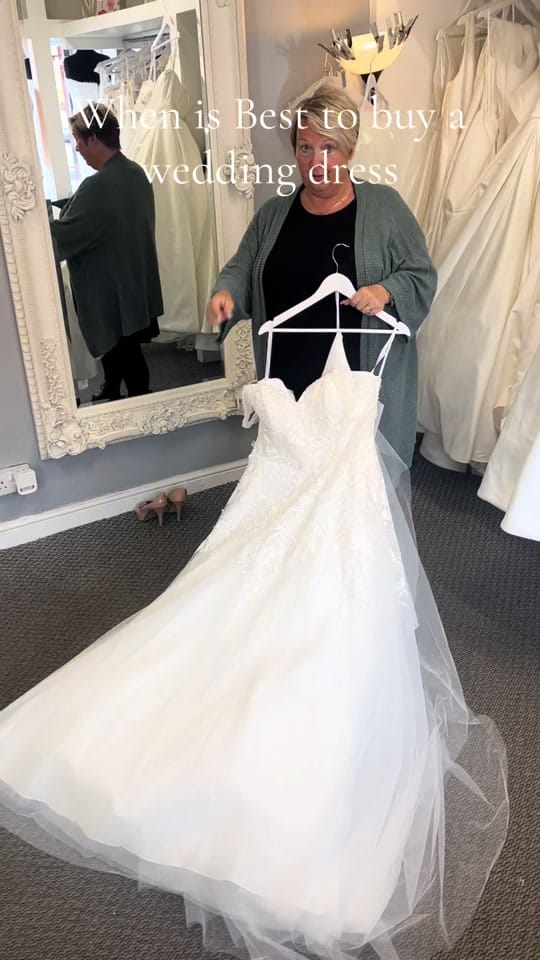 Post 10 by Bespoke wedding boutique on TikTok (video)