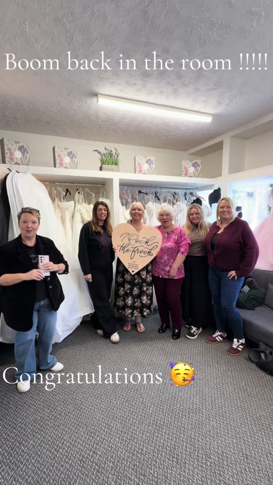 Post 7 by Bespoke wedding boutique on TikTok (video)