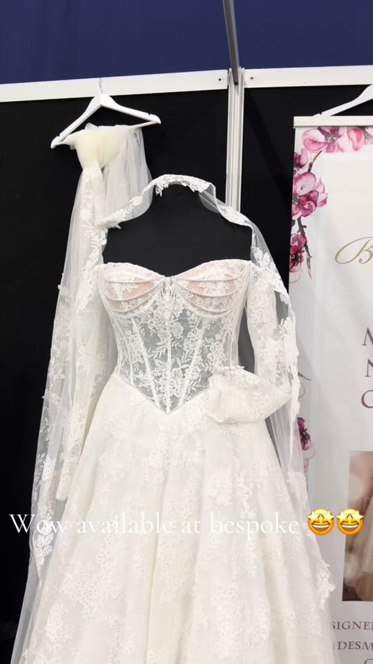 Post 1 by Bespoke wedding boutique on TikTok (video)