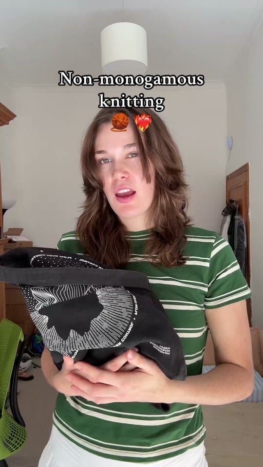 Post 3 by milkyknits on TikTok (video)