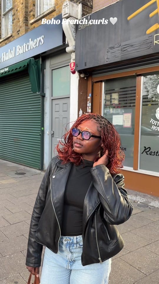 Post 1 by hairbymayore on TikTok (video)