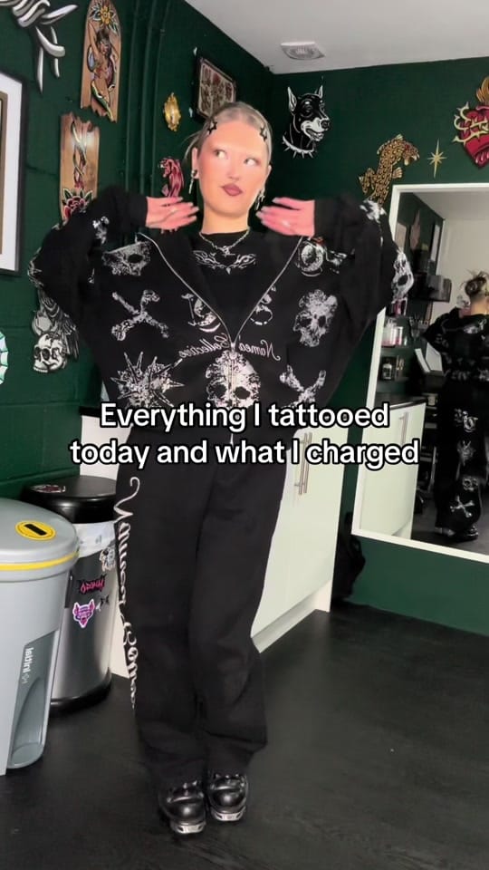 Post 4 by bronwyn🕷tattoo artist on TikTok (video)