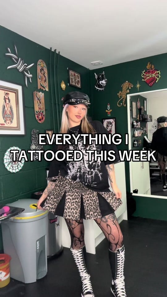 Post 6 by bronwyn🕷tattoo artist on TikTok (video)