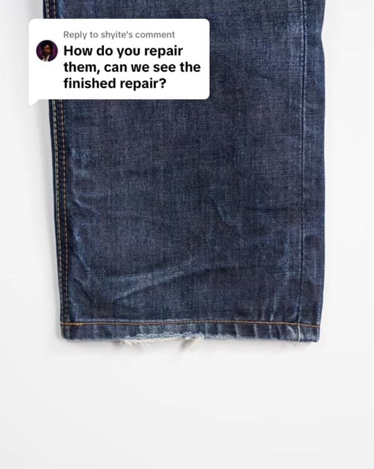 Post 9 by Hiut Denim Co. on TikTok (video)