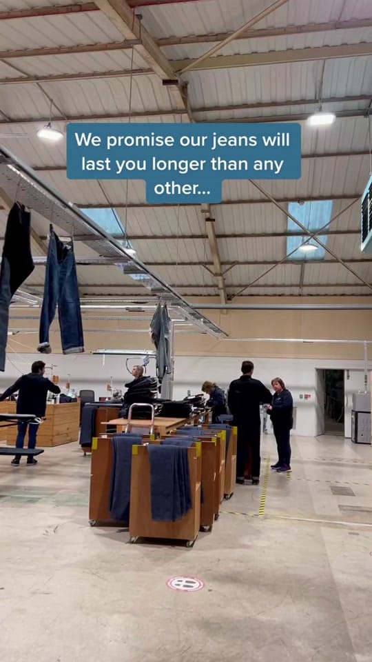 Post 8 by Hiut Denim Co. on TikTok (video)