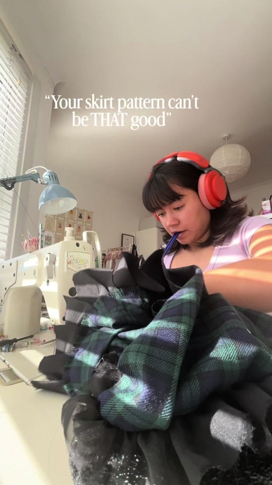Post 9 by Noemie | Fashion Designer on TikTok (video)