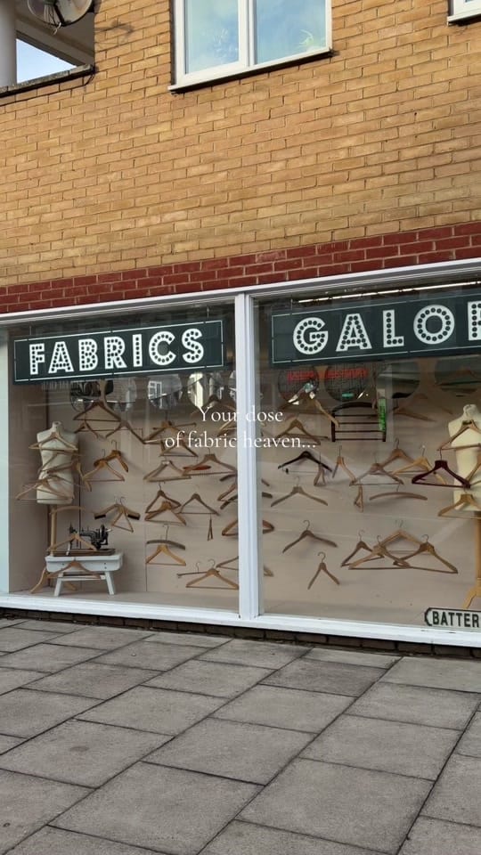 Post 1 by Fabricsgalorelondon on TikTok (video)
