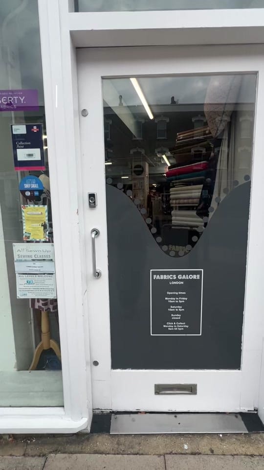 Post 9 by Fabricsgalorelondon on TikTok (video)