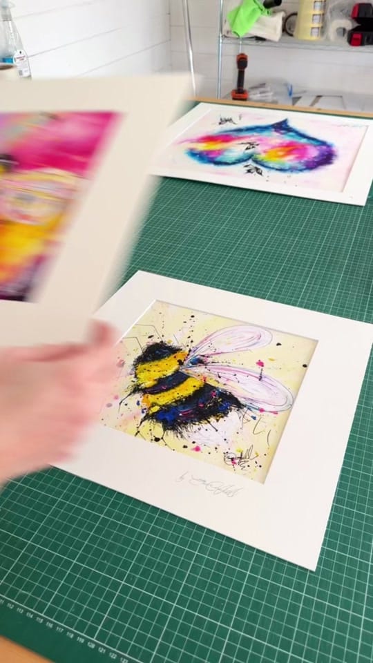 Post 3 by Emma Campbell Art on TikTok (video)