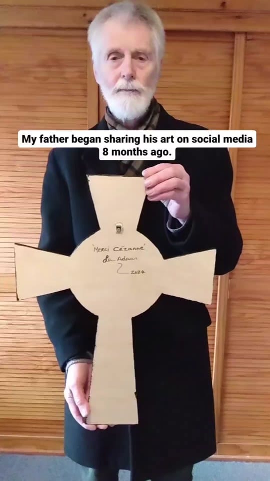 Post 7 by Len Adams Art on TikTok (video)