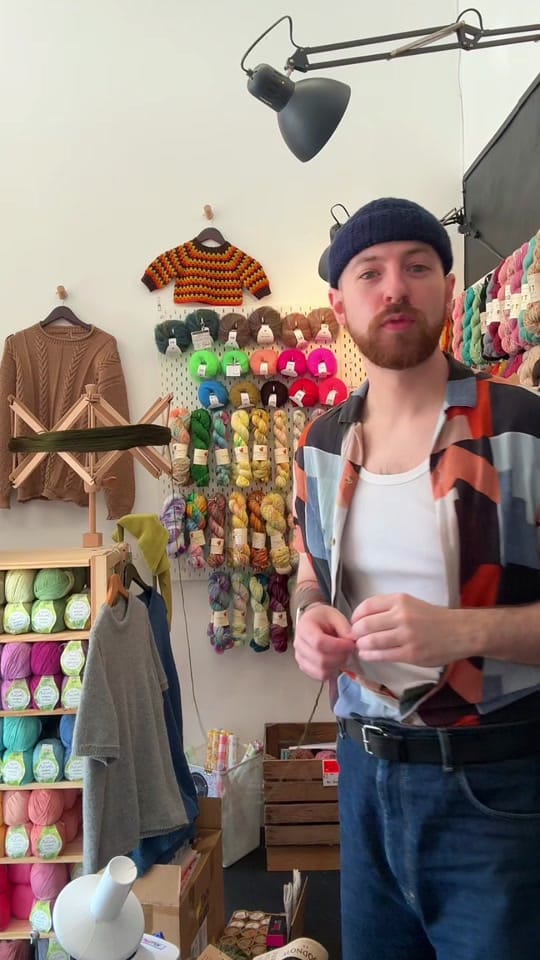 Post 6 by Manchester Wool & Yarn on TikTok (video)